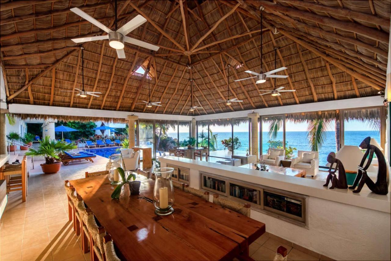 Beachfront Salinas House Puerto Vallarta Eksteriør bilde